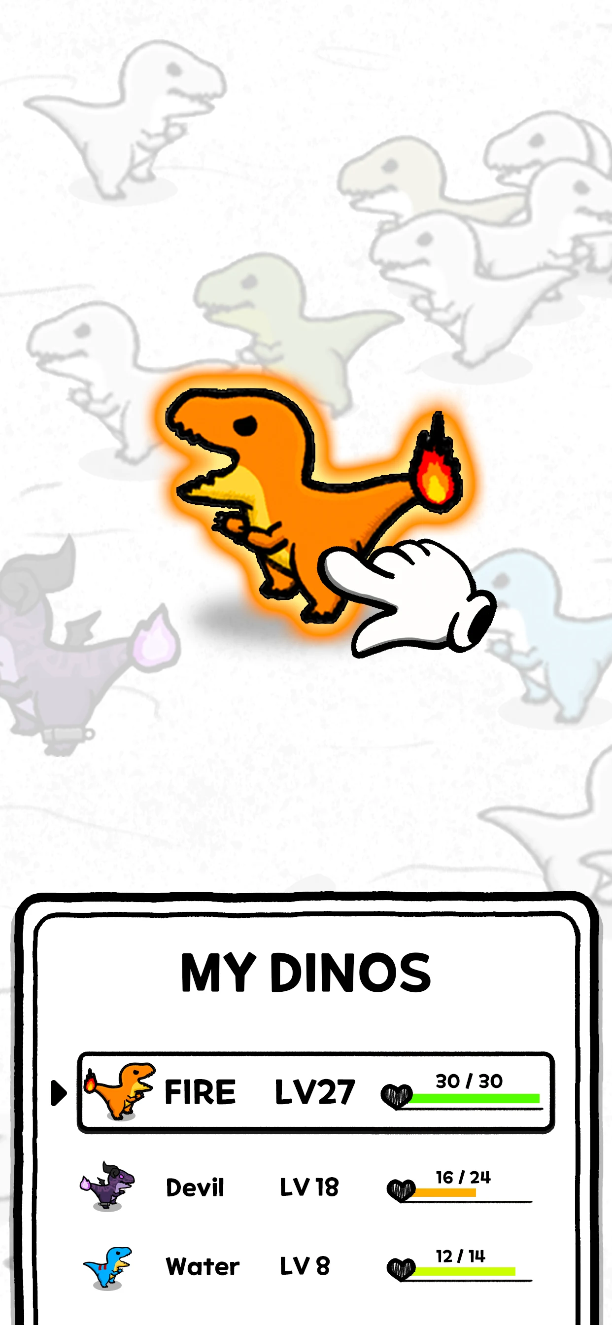 Dino mutant : T-Rex screenshot